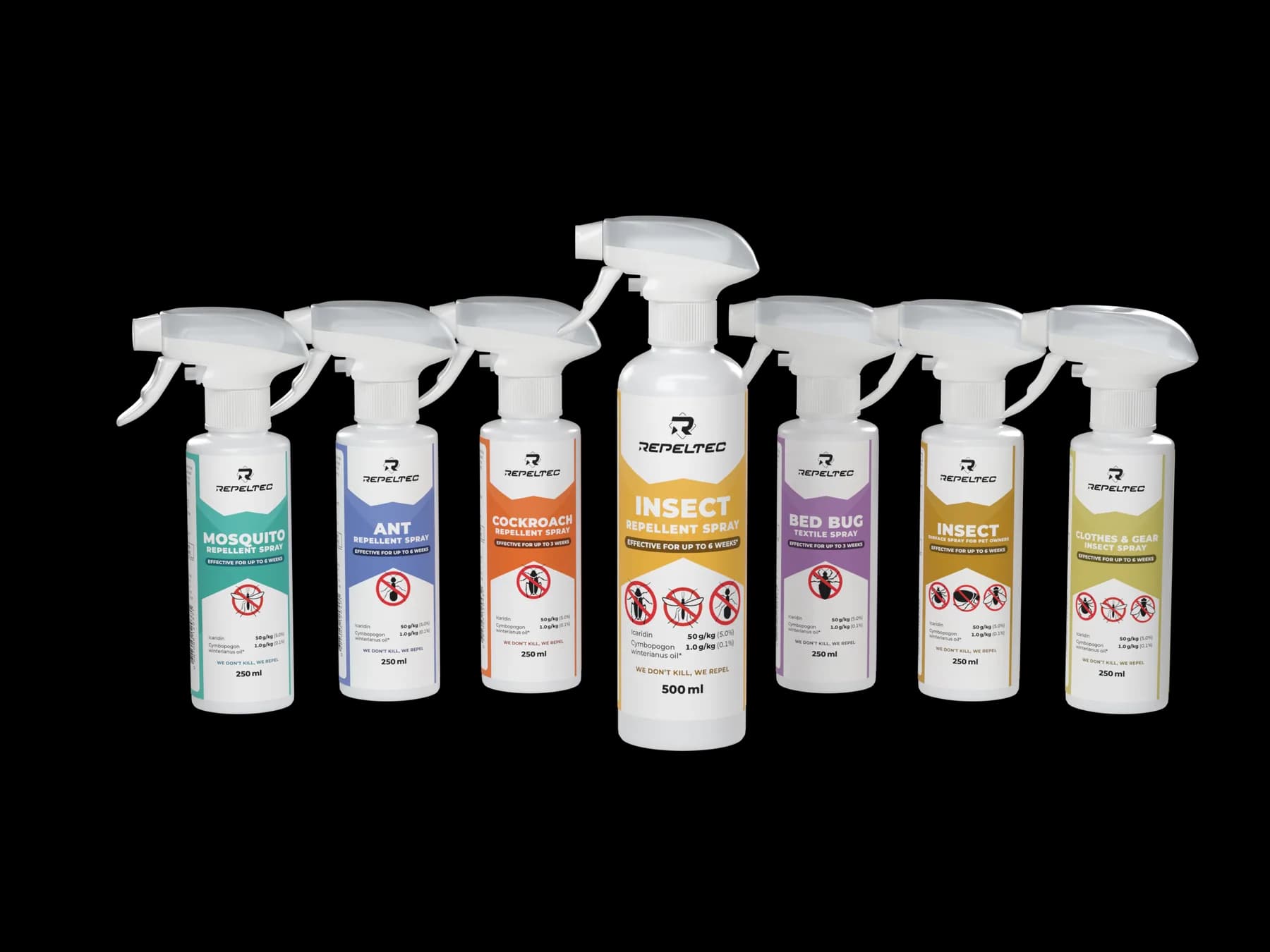 The Repeltec range